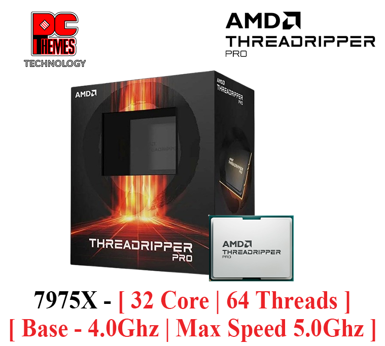 CPU Ryzen Threadripper PRO 7995WX AMD THREADDRIPPER PRO 7995WX [ TDP 350W | 96 Core | 192 Threads